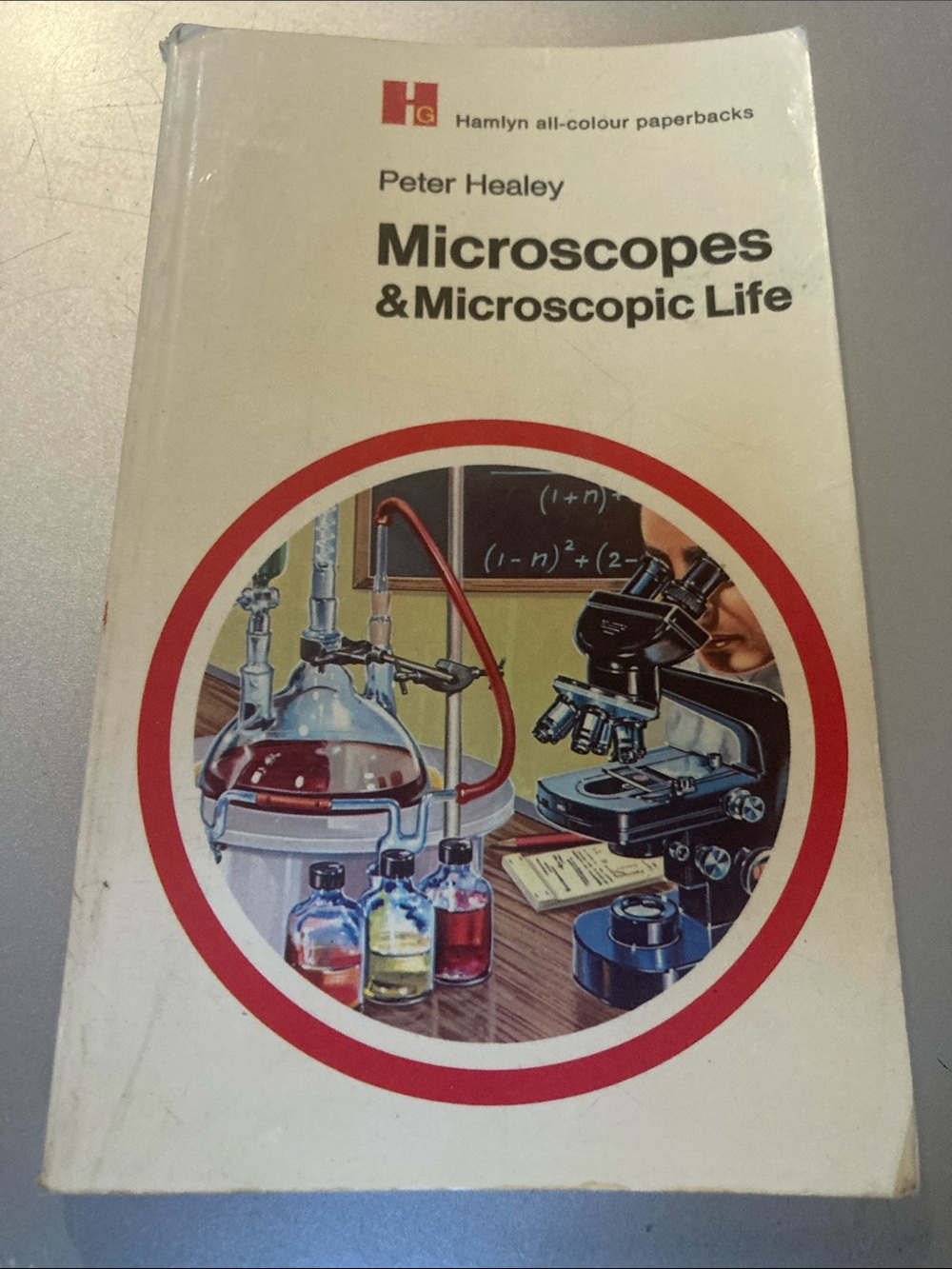 Vintage UK Hamlyn all color paperback microscopes